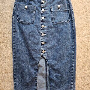 Flamingals Denim Skirt